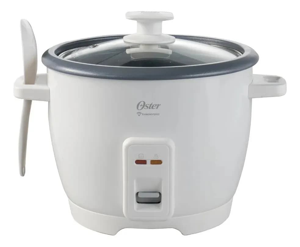 Arrocera Oster 7 Tazas DiamondForce Blanco