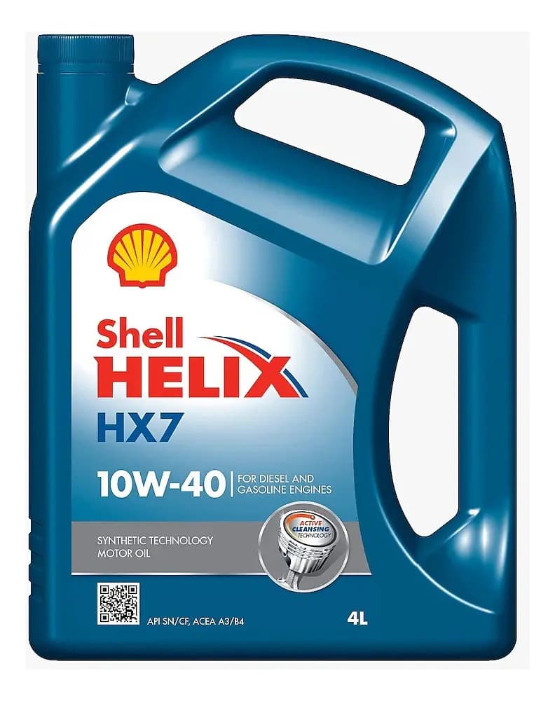 Bidón Aceite Shell Helix HX7 10W-40 4L