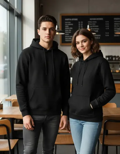 Poleron Canguro Con Capucha Unisex Calidad Premium