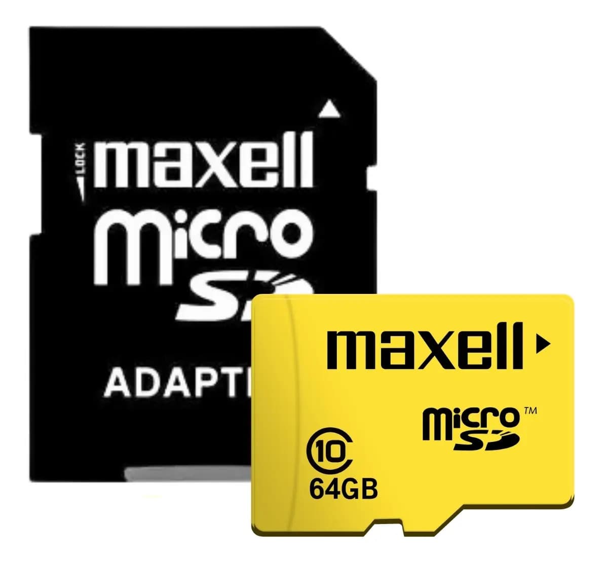 Tarjeta Micro SD Maxell 64GB Clase 10