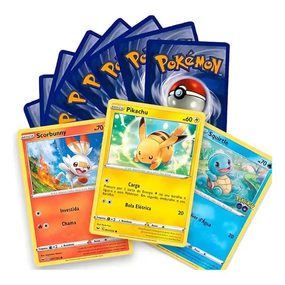 100 Cartas Pokémon TCG Copag Ediciones Al Azar Inglés Español