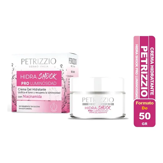 Petrizzio Crema Gel Hidrashock Pro Luminosidad 50 Gr