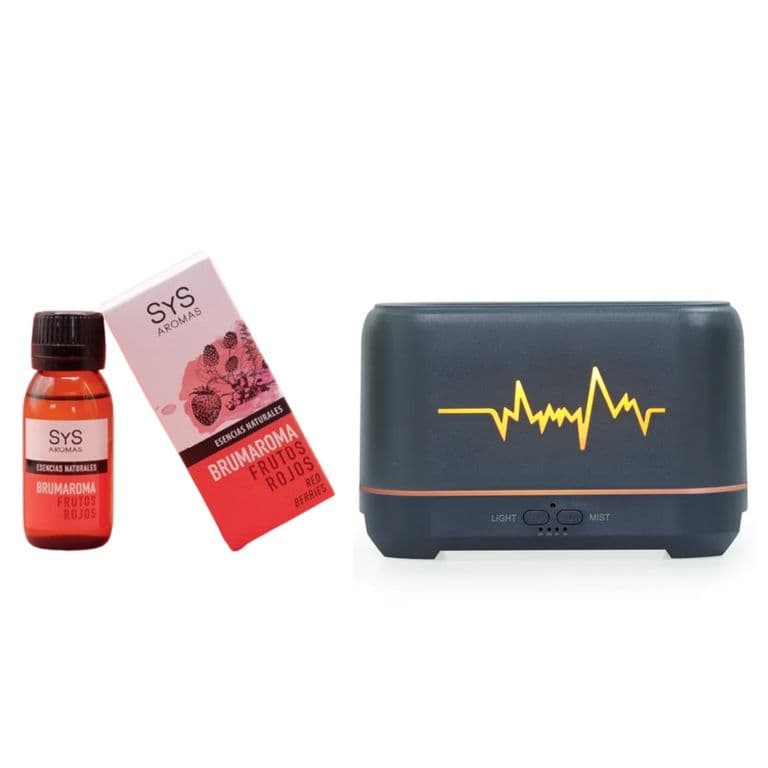 Ambientador 50 Ml Frutos Rojo + Equipo 200 Ml
