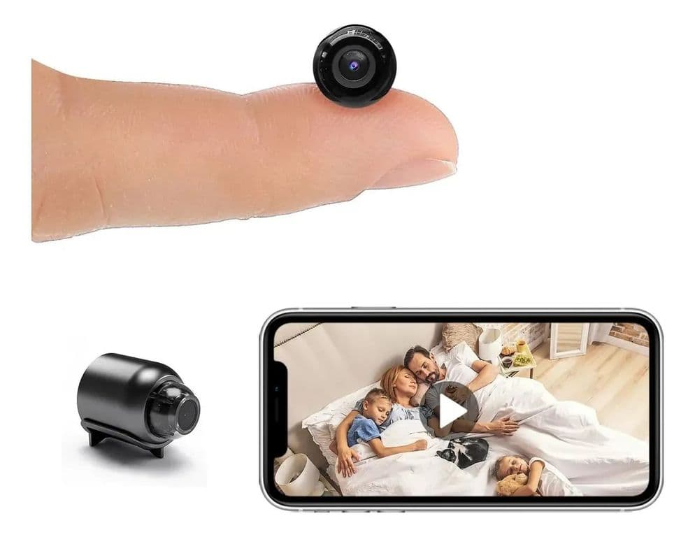 Mini cámara inalámbrica de visión nocturna micro IP Wifi